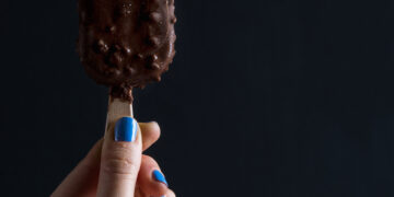 What is Hand dipped ice cream